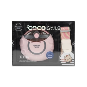 VAGONLİFE COCOSMILE ÖZEL KUTULU UZAY TEMALI KILIFLI TRİTAN MATARA CS0006 630ML PEMBE