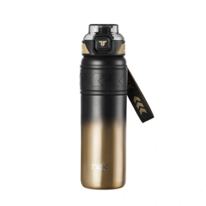 VAGONLİFE T2025 TKK PİPETLİ / PİPETSİZ KULLANIM ÇELİK TERMOS 900ML ALTIN (GOLDEN)