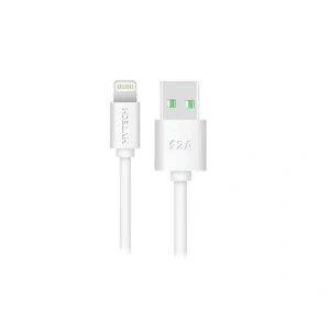 HYTECH HY-X93 1m 2A iPHONE LIGHTNING BEYAZ ŞARJ KABLOSU