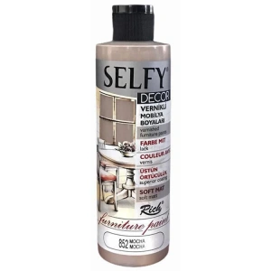 RİCH SLF-240-852 SELFY DECOR VERNİKLİ AKRİLİK BOYA 240cc.MOCHA