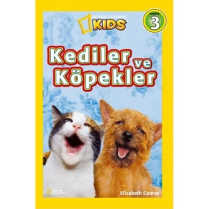 NATIONAL GEOGRAPHIC KIDS - KEDİLER VE KÖPEKLER 3.SEVİYE