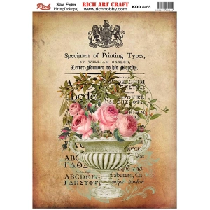 RİCH 8468 PİRİNÇ DEKOPAJ KAĞIDI