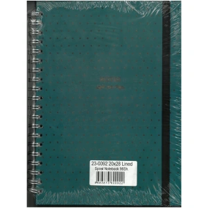 VICTORIAS JOURNALS 0092 NOTES 20x28cm SPİRALLİ SERT KAPAK 90gr. 96YP. ÇİZGİLİ DEFTER