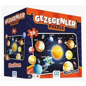 CA GAMES 5026 GEZEGENLER EĞİTİCİ PUZZLE 24 PARÇA