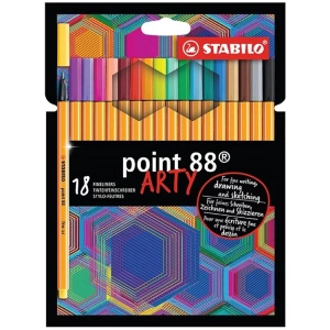 STABILO POİNT 88 ARTY 18 RENK KEÇE UÇLU KALEM 8818/1-20