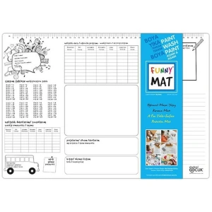 AKADEMİ ÇOCUK - FUNNY MAT - ÇALIŞMA MASAM (MY DESK) 48x33,5cm