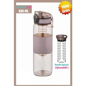 UZSPACE MATARA TRITAN 5060 DETOKS BÖLMELİ 530 ML OAK GREY
