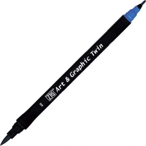 ZIG TUT-80 308 ART & GRAPHIC TWIN MARKER ÇİFT UCLU KALEMİ CORNFLOUR BLUE