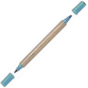 ZIG KALİGRAFİ KALEMİ METALİK MAVİ