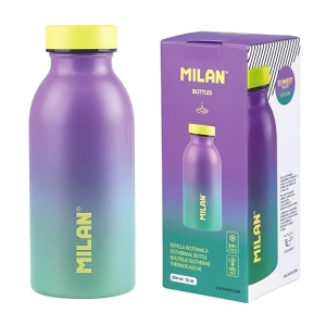 MİLAN 643012SN SUNSET PASLANMAZ İZOTERMAL ÇELİK MATARA 354ML TURKUAZ-LİLA