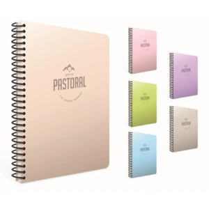 GIPTA PASTORAL SPİRALLİ PP.KAPAK 17X24 96 YP. ÇİZGİLİ DEFTER