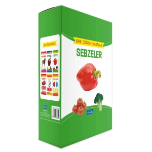 BAK ÖĞREN KARTLAR - SEBZELER