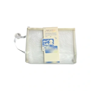 ODAK MW74101 FERMUARLI PASTEL RENK SAPLI FİLELİ A4 ÇANTA ( MESH DOSYA) - TEKLİ