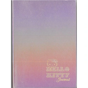 VICTORIAS JOURNALS 524-1934 HELLO KITTY SMYTH FLEXY ESNEK VEGAN DERİ KAPAKLI 13X18 80 GR. 80 YAPRAK ÇİZGİLİ DEFTER