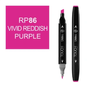 TOUCH TWIN RP86 ÇİFT UÇLU MARKER VIVID REDDISH PURPLE