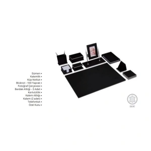 GIPTA 7094 DUAL 11 PARÇA SÜMEN TAKIMI SİYAH