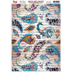 RİCH 8381 PİRİNÇ DEKOPAJ KAĞIDI