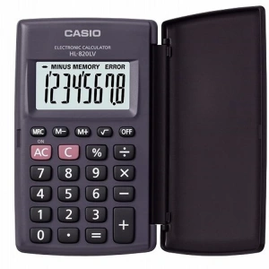 CASIO HL-820LV CEP TİPİ 8 HANE HESAP MAKİNESİ