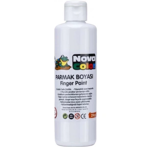 NOVA COLOR NC-446 PARMAK BOYASI 250 GR BEYAZ