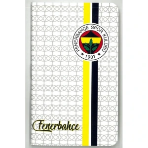 TMN FENERBAHÇE TEL DİKİŞLİ 8x13 KARTON KAPAK ÇİZGİLİ NOT DEFTERİ 595956