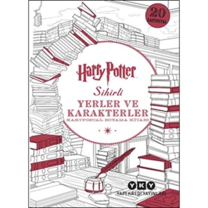 HARRY POTTER SİHİRLİ YERLER VE KARAKTERLER BOYAMA KİTABI