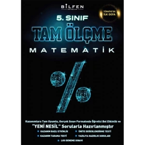 BİLFEN 5. SINIF MATEMATİK TAM ÖLÇME YENİ