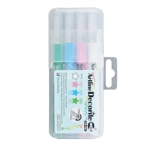 ARTLINE EDFM-3/4PSH1 DECORITE 3.0mm KESİK UÇ MARKER PASTEL RENLER 4LÜ