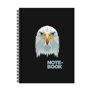 KESKİN JUNGLE KARTON KAPAK SPİRALLİ 16.5x22.5 80 YP. ÇİZGİLİ DEFTER