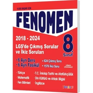 FENOMEN 8. SINIF 2018-2024 ÇIKMIŞ SORULAR VE İKİZ SORULARI