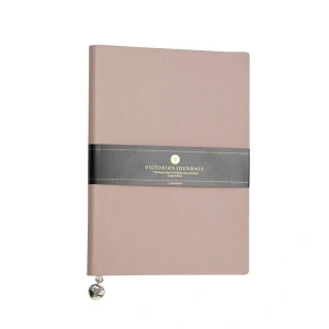VICTORIAS JOURNALS 1137 SMYTH FLEXY ESNEK KAPAK 14.8x21cm A5 80gr. 96YP. ÇİZGİLİ DEFTER CAPPUCCINO