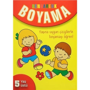 RENGARENK BOYAMA 5 YAŞ ÜSTÜ