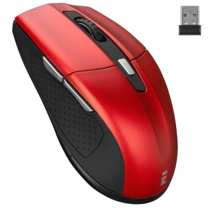 EVEREST SM-861 1600 DPİ USB KABLOSUZ SESSİZ TIKLAMA MOUSE KIRMIZI