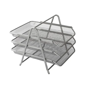 KRAF PERFORE EVRAK RAFI METAL 3 KATLI 460G GRİ