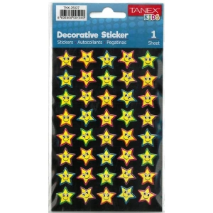 TANEX KIDS TNX-25027 DEKORATİF ETİKETLER - GÜLEN YILDIZ SERİSİ STICKER