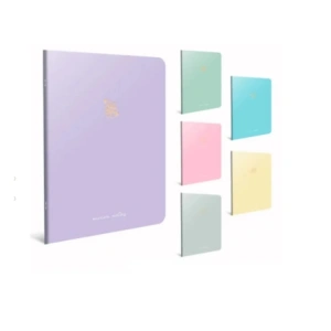 GIPTA MIKRO NOTES TEL DİKİŞLİ KARTON KAPAK NOT DEFTERİ A6 60 YP ÇİZGİLİ