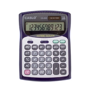 CASLO CS-505 12 HANE HESAP MAKİNESİ SU GEÇİRMEZ