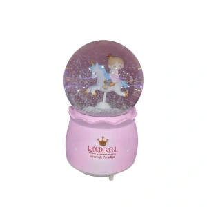CEREN HDY0178 ORTA BOY HEDİYELİK MÜZİKLİ IŞIKLI KAR ATAN KAR KÜRESİ (PİLLİ) WONDERFUL (EAVEN&PARADISE )