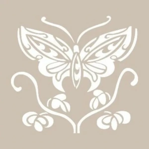 MİART D-277 STENCİL ŞABLON 15x20 - KELEBEK 2