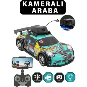 LİMON LH-C076 KUMANDALI RACING KAMERALI WIFI FOTOĞRAF-VIDEO ÇEKEN IŞIKLI ŞARJLI ARABA 6+