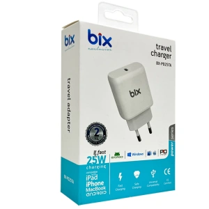 BIX BX-PD25TA 25 W HIZLI ŞARJ ADAPTÖRÜ