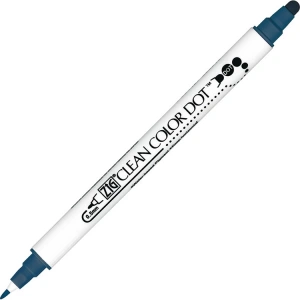 ZIG CLEAN COLOR ÇİFT UÇLU DOT KALEM TC-6100 034 DENIM