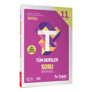 SINAV 11. SINIF TÜM DERSLER SAYISAL SORU BANKASI