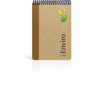 GIPTA ENVIRO SPİRALLİ KRAFT SERT KAPAK A4 100 YP. ÇİZGİSİZ BLOKNOT