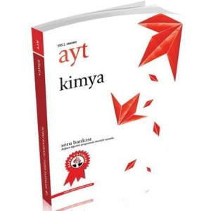 ZAFER YAYINLARI YKS AYT KİMYA SORU BANKASI 2.OTURUM