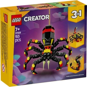 LEGO CREATOR 31159 VAHŞİ HAYVANLAR : 3 IN 1 ŞAŞIRTICI ÖRÜMCEK 153 PARÇA 7+