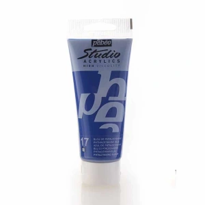 PEBEO STUDIO AKRİLİK BOYA 100 ML PHTHOCYANİNE MAVİ