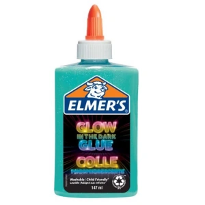 ELMERS 2162078 SLIME SIVI YAPIŞTIRICI 147 ML KARANLIKTA PARLAYAN MAVİ