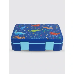 UZSPACE VGN-091 4 BÖLMELİ YEMEK KABI - LUNCH BOX 1300 ML MAVİ