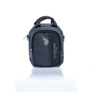 U.S POLO PLEVR21550 ERKEK EL VE OMUZ ÇANTASI KUMAŞ KOYU GRİ