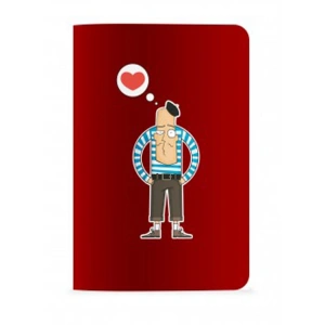 DEFFTER JUST 16,5x23,5 TERZİ DİKİŞ ONE LOVE ÇİZGİLİ DEFTER 60 YP.